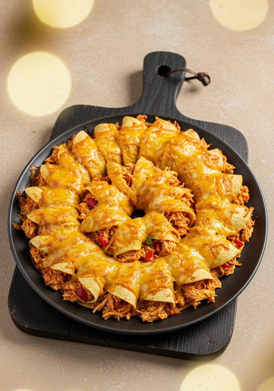 Low-Carb Chicken Enchiladas - secondary view